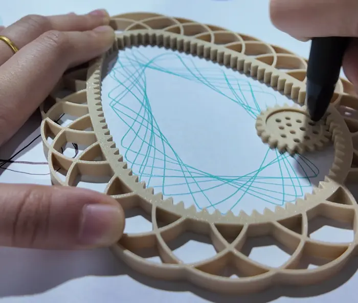 3Dプリンターで楽しむ万花尺｜造形精度が生み出す美しいデザイン